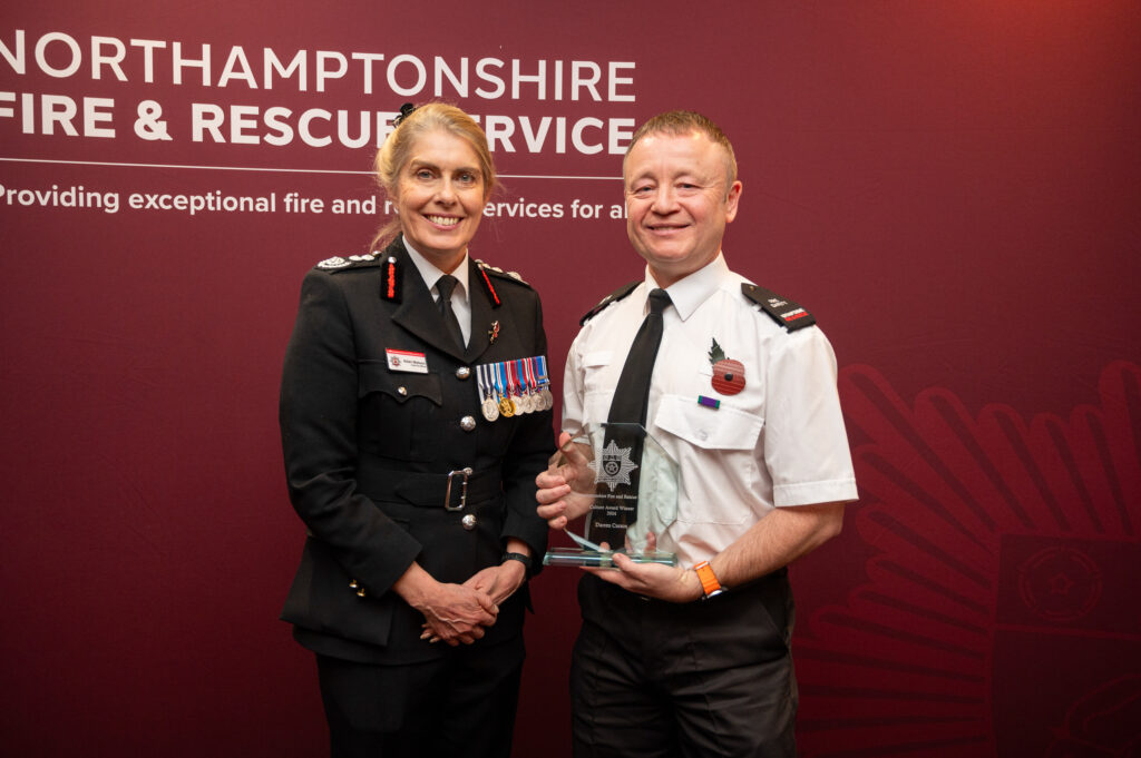 Firefighters and staff recognised for long service and life-saving efforts